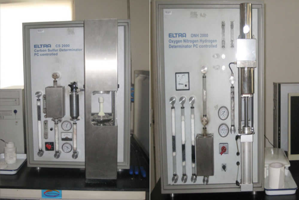 <b>Infrared carbon sulfur analyzer (Germany)</b>